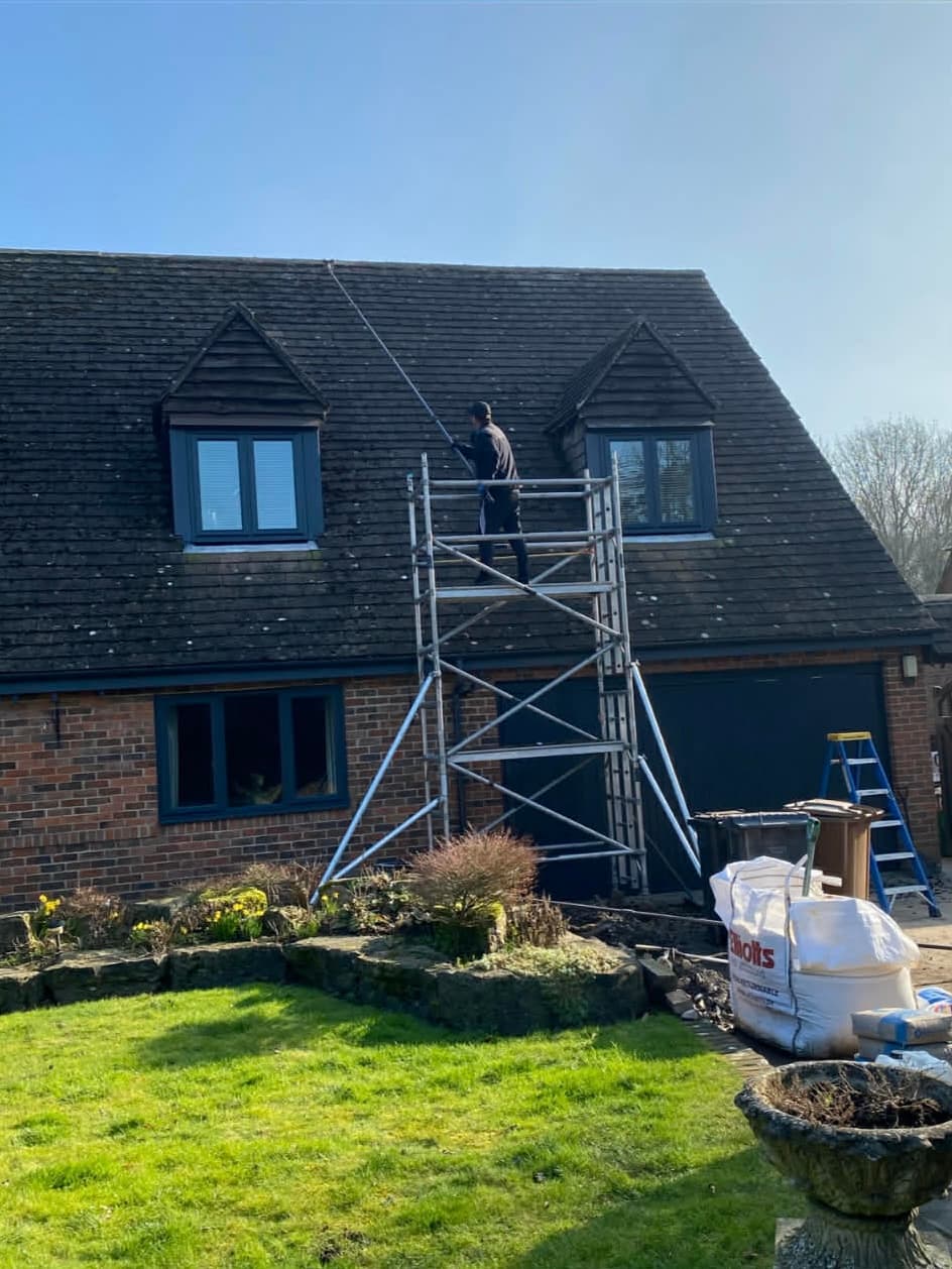 KJ Clean working on site